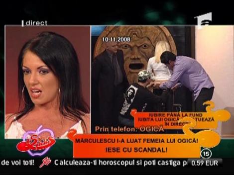 Ogica: "Marculescu si Crina s-au casatorit in secret!"