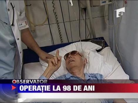 Operatie la 98 de ani