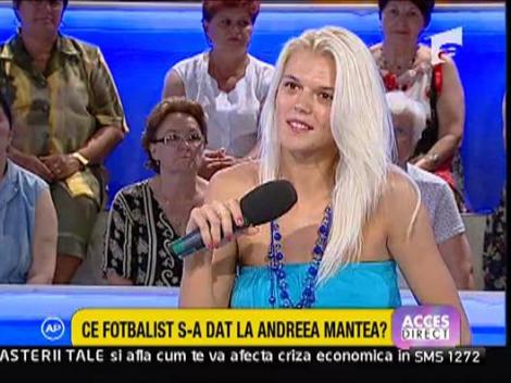 Gabriel Torje s-a dat la Andreea Mantea