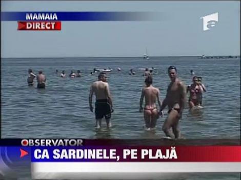 Ca sardinele, pe plaja
