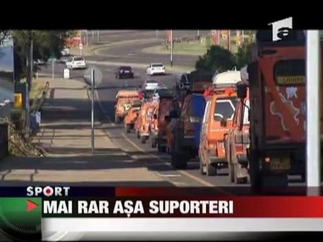 Mai rar asa suporteri! Olandezii au facut show!