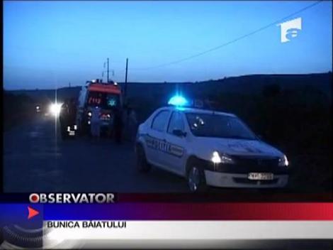 Copil strivit de tractor