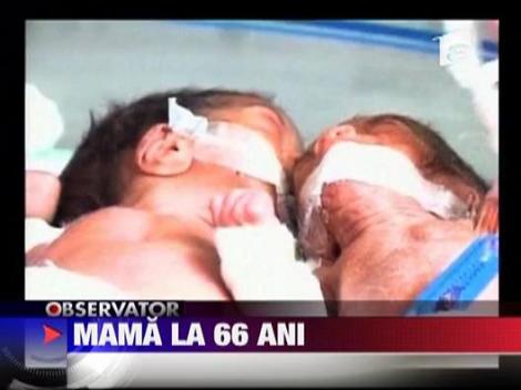 Mama la 66 de ani