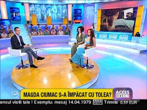 Magda Ciumac s-a impacat cu Tolea?