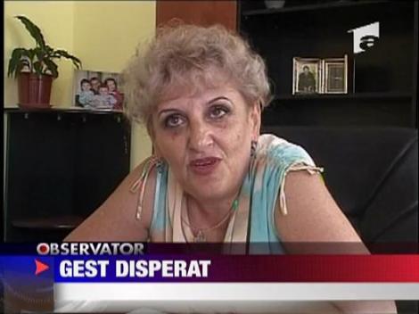 Gest disperat! A vrut sa-si omoare copilul si sa se sinucida!