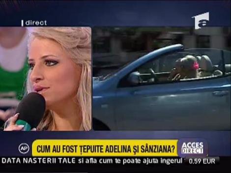 Sanziana si Adelina, tepuite de un patron de club