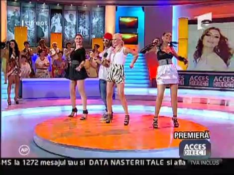 Fetele de la Heaven au cantat la Acces Direct