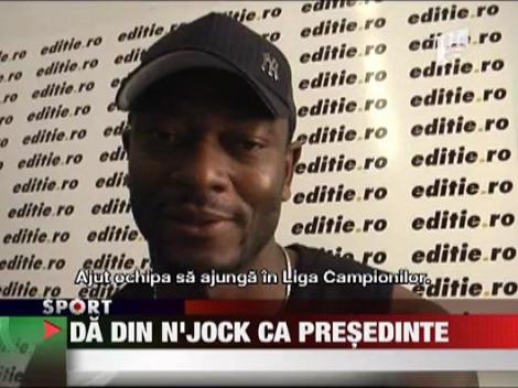 Da din N'Jock ca presedinte