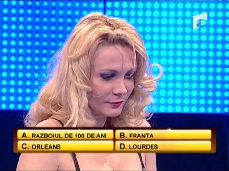 Dana Savuica in fata barbatului suprem