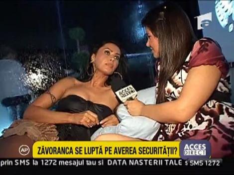 Zavoranca se lupta pentru averea securitatii?