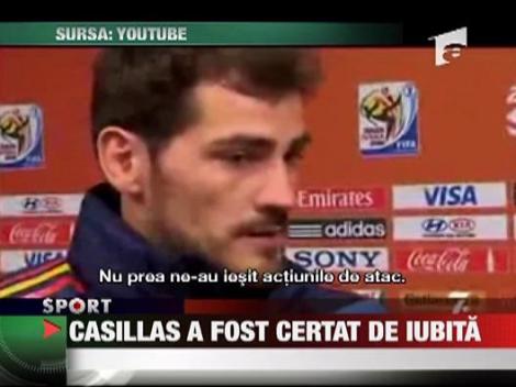 Casillas, certat de iubita