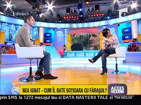 Barbat batut si terorizat de sotie