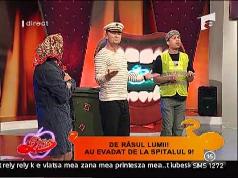 Sceneta cu Base pus in scena de Spitalu' 9