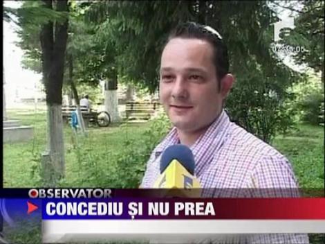 Concediu si nu prea