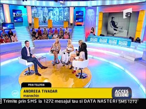 Andreea Tivadar amenintata de iubitul Deliei