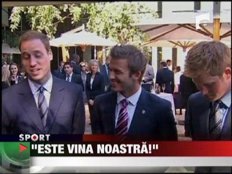 Incident la mondial cu printii Harry si William