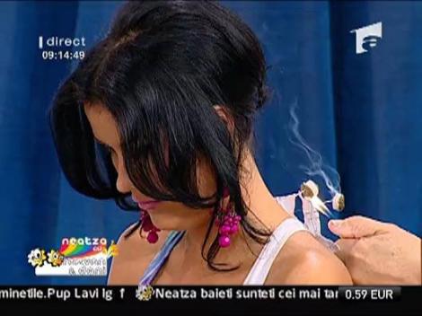 Daniela, intepata de doctorul Gearavela