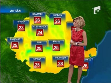 Vremea zilei de 21 iunie