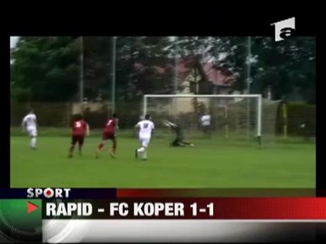 Rapid - FC Koper 1-1