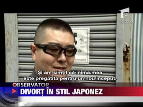 Divort in stil japonez