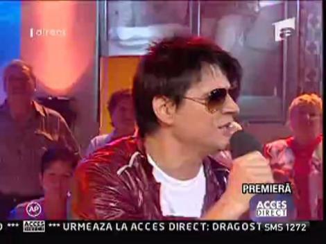 Daniel si Silvia, care formeaza "D la Vegas", au cantat la Acces Direct