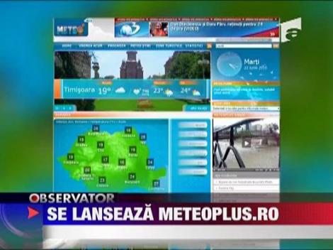 Se lanseaza Meteoplus.ro