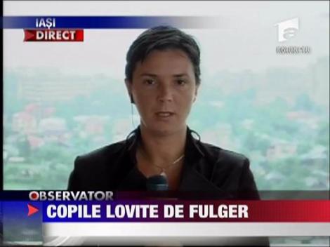 Copile lovite de fulger