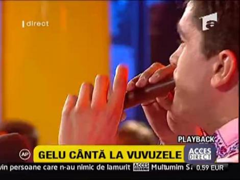 Gelu Voicu a cantat la fluier, cimpoi, ocarina, dramba si vuvuzele