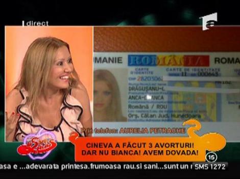 Cineva a facut 3 avorturi! Dar nu Bianca! Avem dovada!