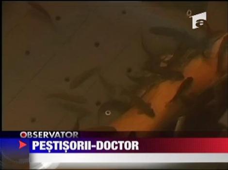 Terapie cu pestii-doctor