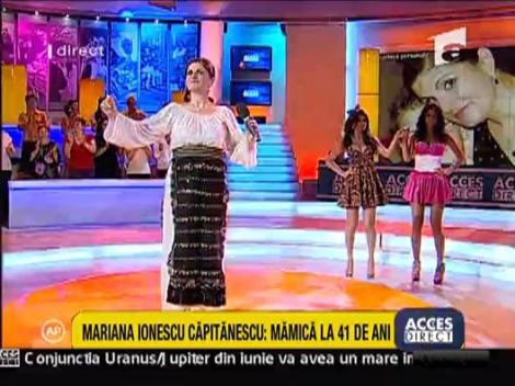 Mariana Ionescu Capitanescu a cantat la Acces Direct
