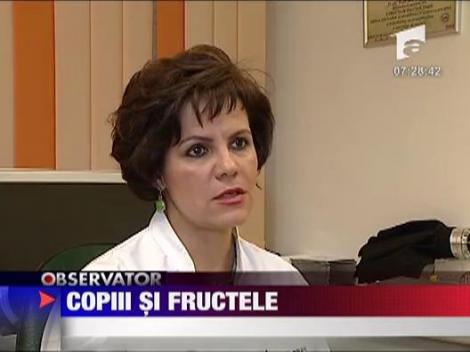 Copiii si fructele
