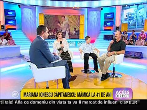 Mariana Ionescu Capitanescu - mamica la 41 de ani