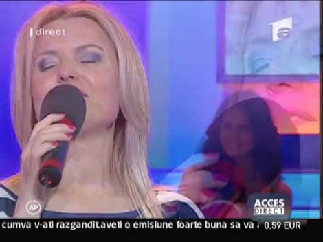 Iubita lui Mihai Constantinescu a cantat la Acces Direct