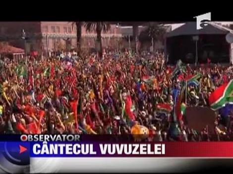 Englezii au facut un cantec pentru vuvuzela