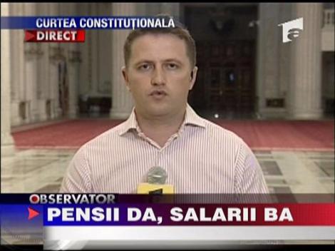 Boc anunta: taierea salariilor este iminenta