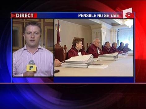 Curtea Constitutionala a decis: pensiile nu se taie