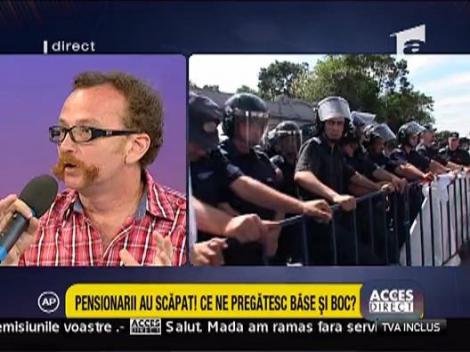 Pensionarii: "Guvernul sa-si dea demisia!"