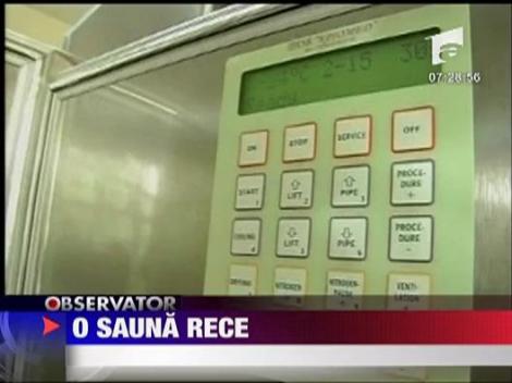 Criosauna. O sauna rece... si sanatoasa