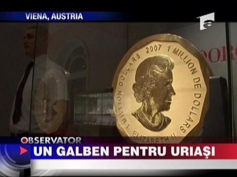Cea mai mare moneda de aur din lume