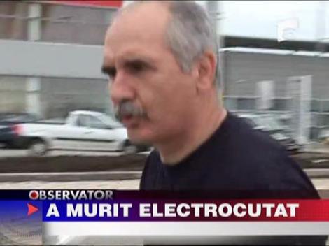 Electrocutat la munca