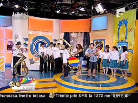 Fanfara "Zimbrul" a venit la Neatza