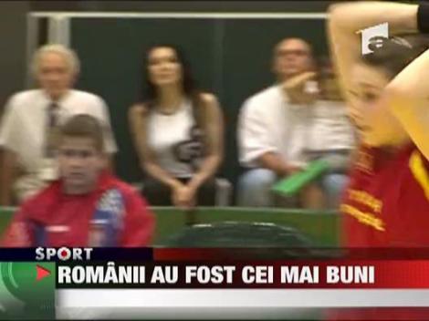 Romanii au fost cei mai buni