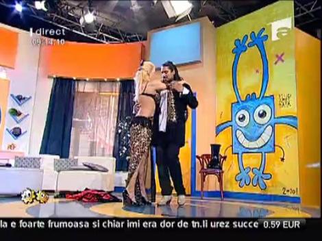 Jasmine si Lucas Molino danseaza la Neatza