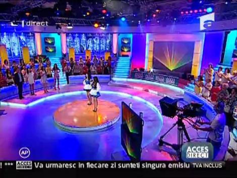 Fetele de la "Etnic" au cantat "Ozosept" la Acces Direct