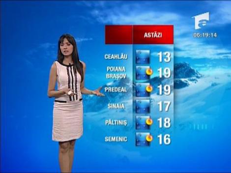 Vremea zilei de 29 iunie