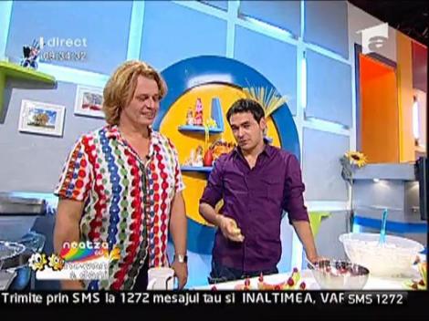 Vladutz pregateste astazi Inghetata cu fructe