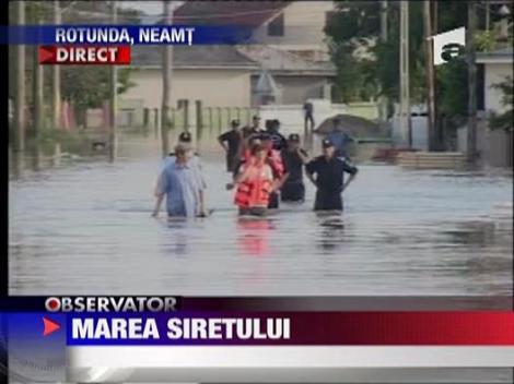 Marea Siretului! Vine apa!