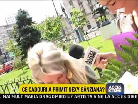 Ce cadouri a primit Sanziana Buruiana?