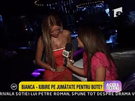 Bianca - tatuaj fals cu initialele lui Bote